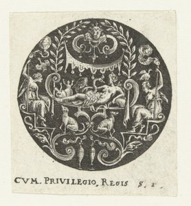 Medaillon mit Leda von Anonymous