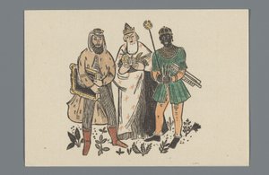 Neujahrswunsch der Schriftgießerei J. John Söhne