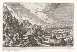 Begegnung auf dem Weg (Landschaften mit mythologischen und biblischen Darstellungen)