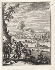 Perlenfischer vor der Küste von Tuticorin