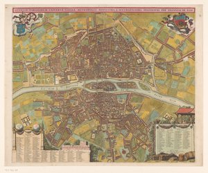 Stadtplan von Paris