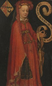 Porträt von Lysbeth van Duvenvoorde