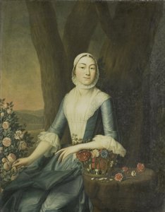 Porträt von Magdalena van Citters, Ehefrau von Adriaen Isaac Hurgronje von Anonymous