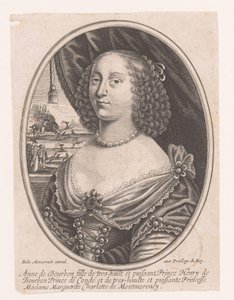 Porträt von Anna Genoveva von Bourbon-Condé