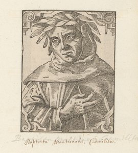 Porträt von Baptista Mantuanus von Anonymous