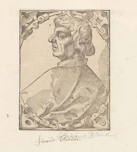 Porträt von Flavio Biondo von Anonymous