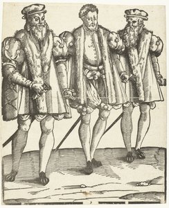 Porträt von Gaspard, Francois und Odet de Coligny