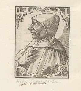 Porträt von Girolamo Savonarola