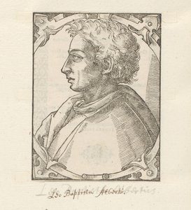 Porträt von Leon Battista Alberti von Anonymous