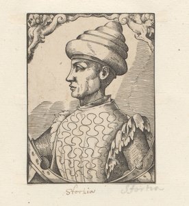 Porträt von Muzio Attendola Sforza von Anonymous