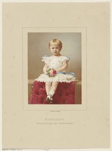 Porträt von Wilhelmina, Königin der Niederlande