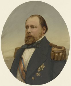Porträt von Willem III, König der Niederlande von Anonymous