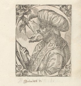 Porträt von Sultan Bayezid I