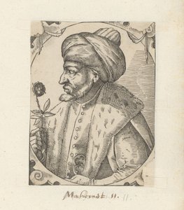 Porträt von Sultan Mehmet II