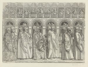 Prozession des Dogen von Venedig (erster Teil) von Anonymous