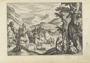 Flusslandschaft von Anonymous
