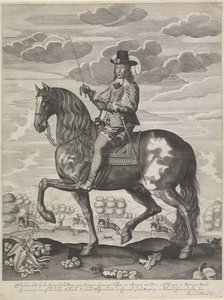 Reiterporträt von Wilhelm II., Prinz von Oranien