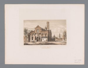 Ruine der Marienkirche in Utrecht