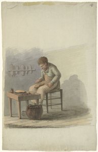 Schuster bei der Arbeit