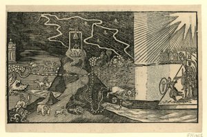 Karikatur auf Jacobus Taurinus, 1615 von Anonymous