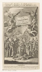 Triumph des Friedens Titelblatt für: S.n., The Universal Magazin of Knowledge and Pleasure Vol III, 1748 von Anonymous