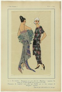 Très Parisien, 1923, Nr. 6: 1 - AM ABEND. - Prächtig ist dieses Kleid...