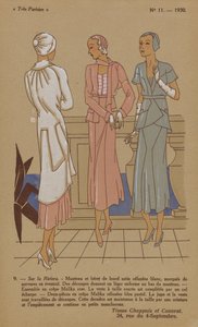 Très Parisien, 1930, Nr. 11: 9. - Sur la Riviera von Anonymous