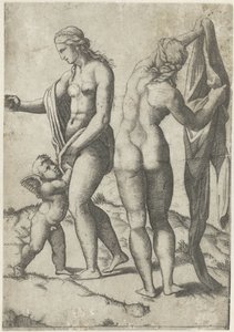 Venus und Amor und Athena