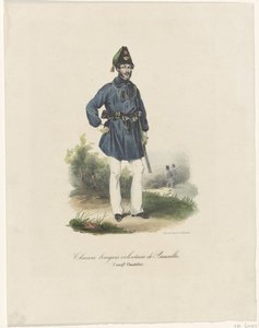 Freiwilliger Jäger von Brüssel, 1830
