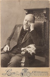 Porträt des Komponisten Anatoly Konstantinovich Lyadov