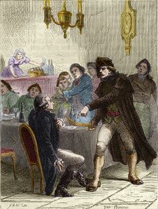 Ermordung des Abgeordneten Louis Michel Lepeletier, Marquis von Saint Fargeau von Anonymous Anonymous