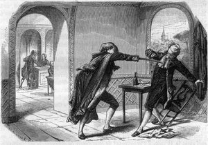 Ermordung des Abgeordneten Louis Michel Lepeletier, Marquis von Saint-Fargeau von Anonymous Anonymous