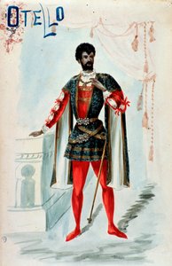 Kostüm für Otello in der Oper von Giuseppe Verdi