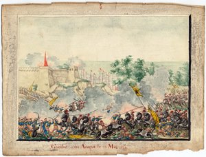 Russisch-Türkischer Krieg von 1828-1829 - Die Eroberung der Festung Anapa am 23. Juni von Anonymous Anonymous