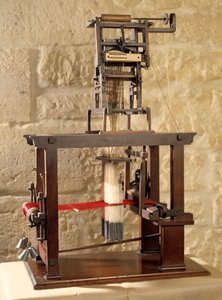 Modell eines Jacquard-Webstuhls von Anonymous Anonymous