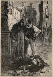 Mord an Ercole Strozzi in Ferrara am 6. Juni von Anonymous Anonymous