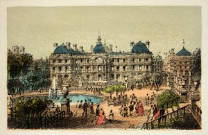 Paris 1874: Die Luxemburger Gärten, Privatsammlung