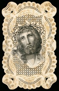Jesus Christus mit Dornenkrone (Stich)
