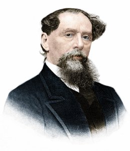 Porträt von Charles Dickens (1812-1870), englischer Schriftsteller