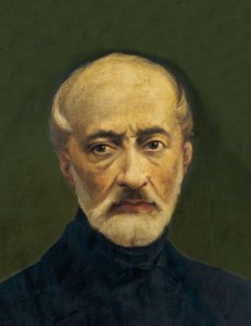 Porträt von Giuseppe Mazzini (1805-1872), italienischer Politiker und Nationalist von Anonymous Anonymous