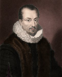 Porträt von Jacques Auguste (Jacques-Auguste) de Thou (Thuanus) (1553-1617), französischer Historiker, Buchsammler und Präsident des Parlaments von Paris von Anonymous Anonymous