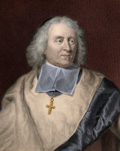 Porträt von Jacques Benigne (Jacques-Benigne) - Bossuet (1627-1704), französischer Bischof und Theologe von Anonymous Anonymous