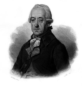 Porträt von Jean-Georges Reber, französischer Industrieller. In „Portraits et histoire des hommes utile: hommes et femmes de tous pays et de tous conditions, qui ont acquis des droits à la reconnaissance des hommes“ veröffentlicht und pro. von Anonymous Anonymous