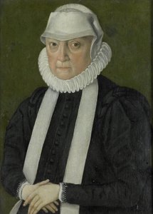 Porträt einer Frau, wahrscheinlich Anna Jagellonia, Königin von Polen