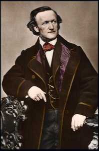 Porträt des Komponisten Richard Wagner (1813-1883) von Anonymous Anonymous