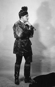 Tenor Miguel Fleta bei der Premiere von „Turandot“ von Giacomo Puccini im Teatro alla Scala in Mailand, 25. April