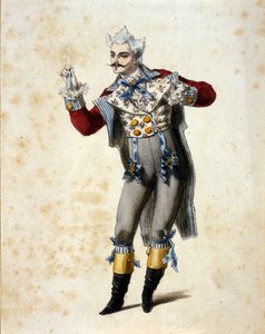 Der Bass Giuseppe Frezzolini (1789-1861) interpretiert Doktor Dulcamara in der Oper „L