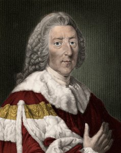 William Pitt der Ältere (1708-1778), englischer Staatsmann - William Pitt der Ältere, 1. Earl of Chatham von Anonymous Anonymous
