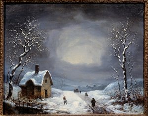 Winterlandschaft von Anonymous Anonymous