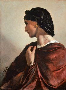 Porträt von Nanna, ca. 1861, von Anselm Friedrich Feuerbach